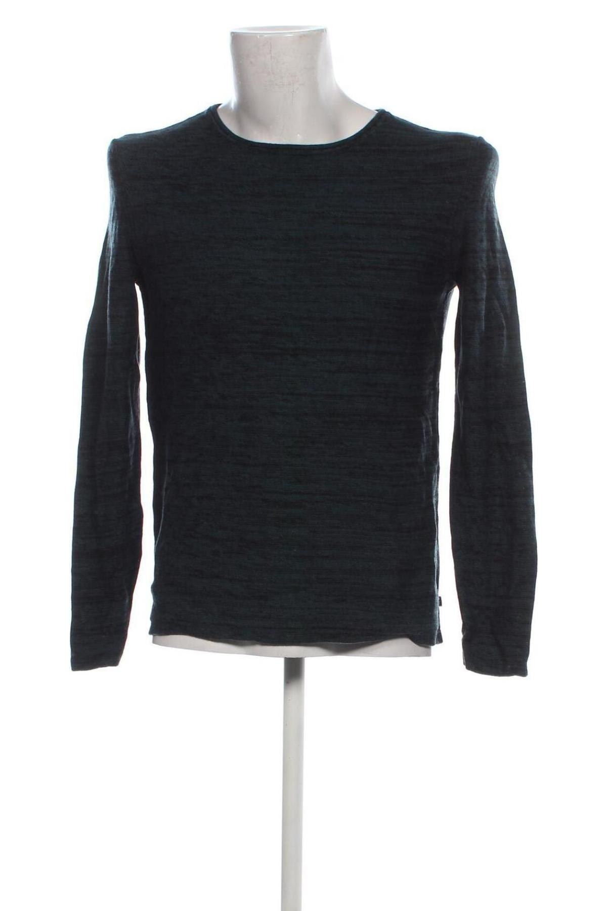 Herrenpullover Q/S by S.Oliver, Größe M, Farbe Grün, Preis 8,49 €