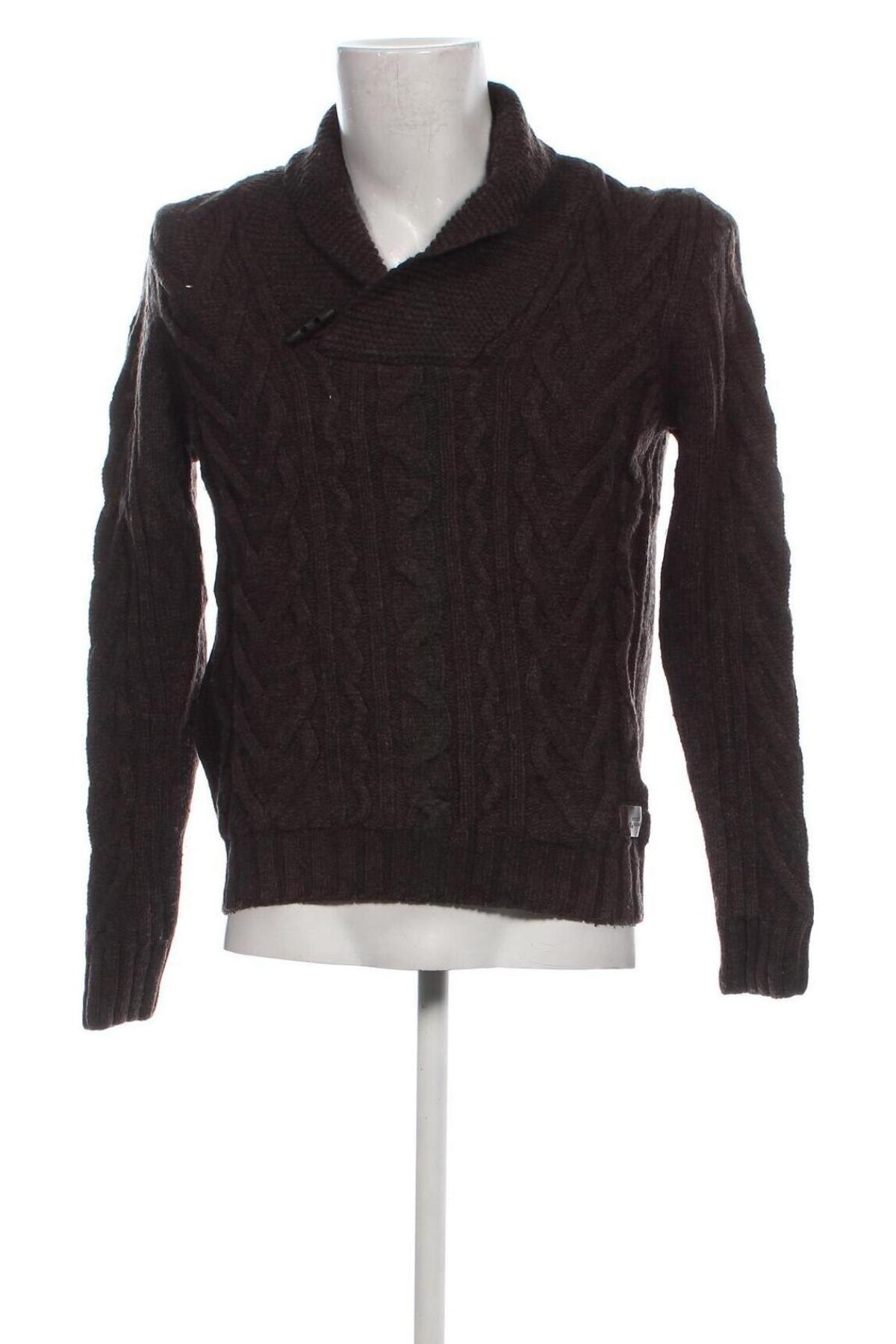 Herrenpullover S.Oliver, Größe M, Farbe Braun, Preis 6,99 €