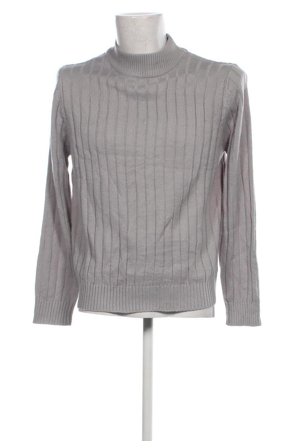 Herrenpullover SHEIN, Größe L, Farbe Grau, Preis 20,18 €