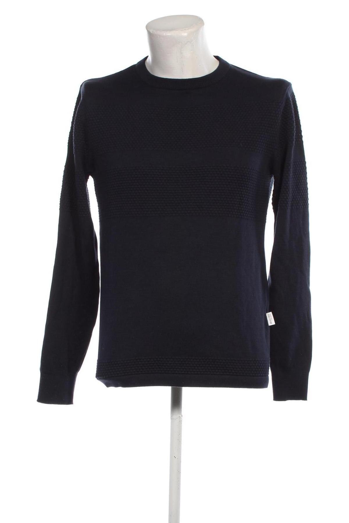 Herrenpullover Selected Homme, Größe S, Farbe Blau, Preis 13,99 €