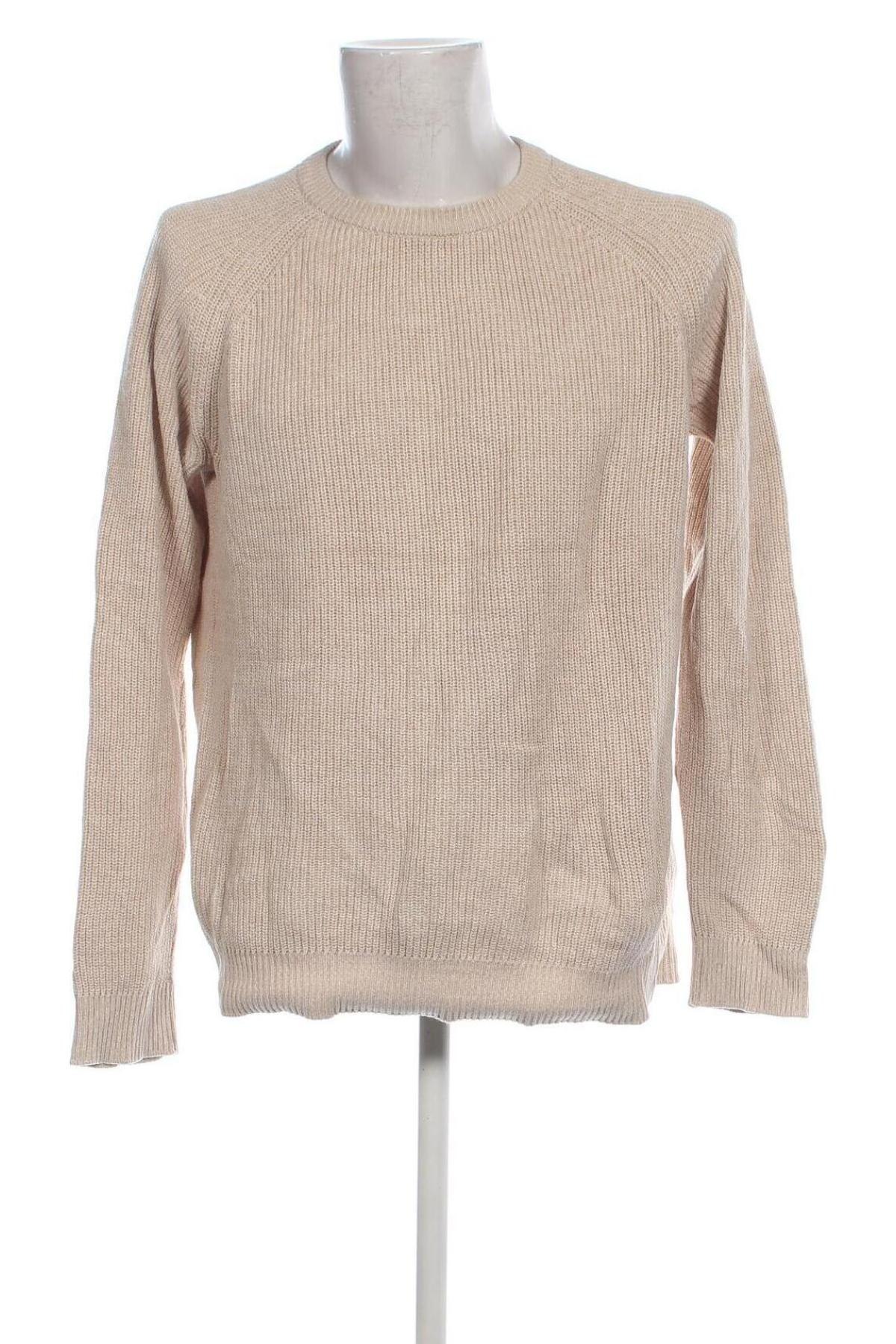 Herrenpullover Selected Homme, Größe L, Farbe Beige, Preis 10,99 €