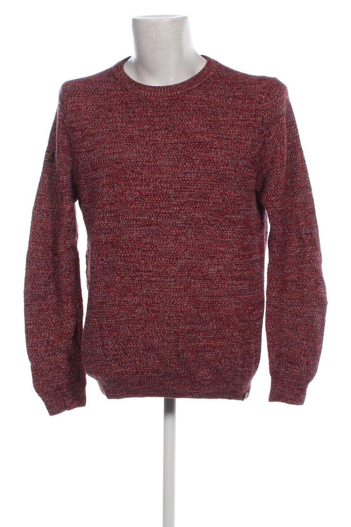 Męski sweter Superdry, Rozmiar XL, Kolor Czerwony, Cena 64,99 zł