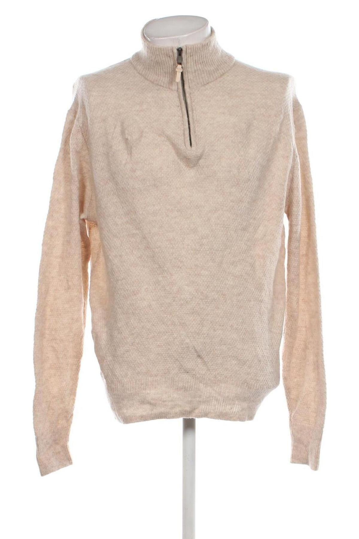 Herrenpullover Target, Größe L, Farbe Beige, Preis € 7,49