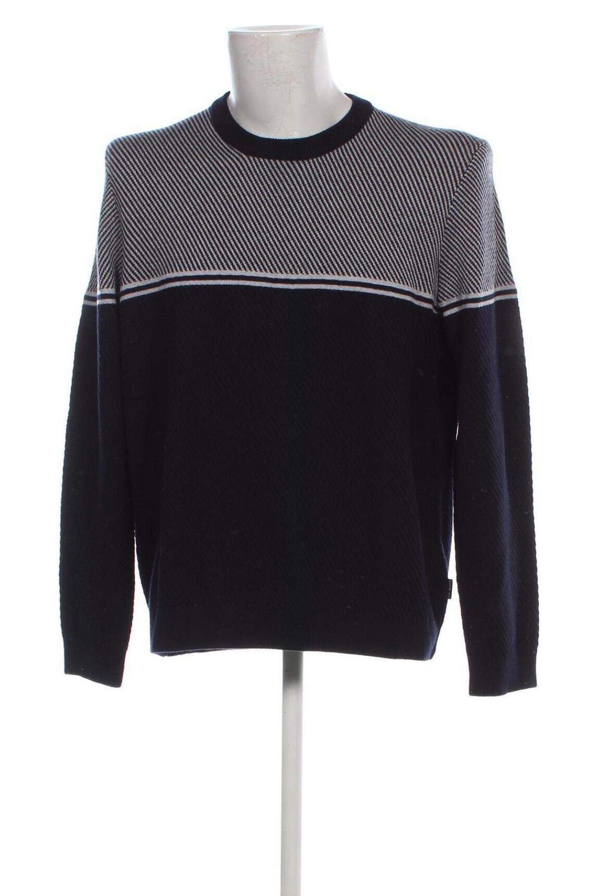 Herrenpullover Ted Baker, Größe L, Farbe Blau, Preis 50,49 €