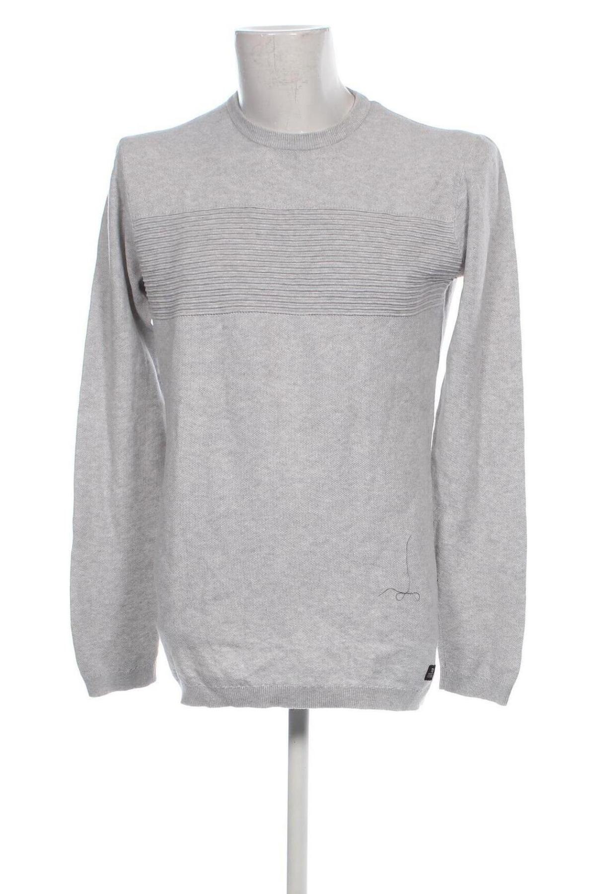 Herrenpullover Tom Tailor, Größe L, Farbe Grau, Preis 8,49 €