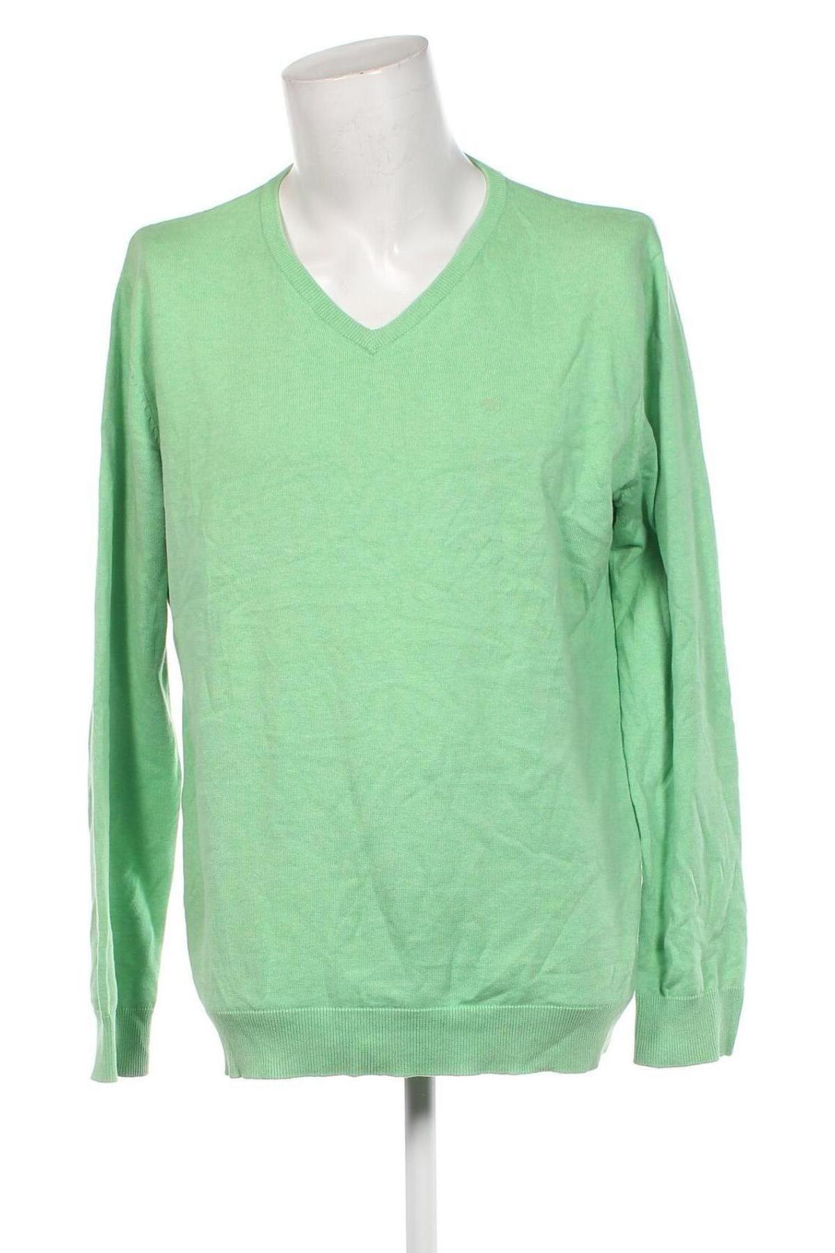 Herrenpullover Tom Tailor, Größe XXL, Farbe Grün, Preis 10,99 €