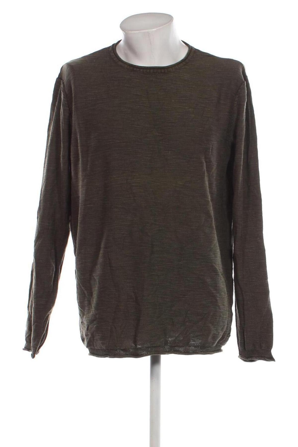 Herrenpullover Tom Tompson, Größe XXL, Farbe Grün, Preis 7,49 €