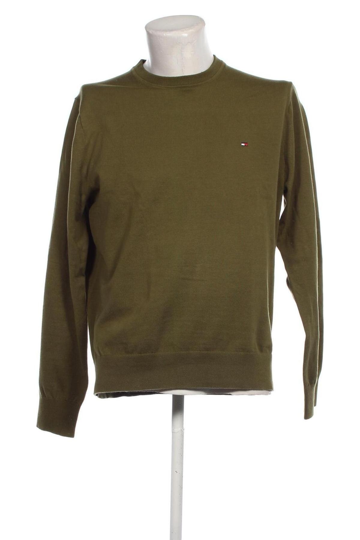 Herrenpullover Tommy Hilfiger, Größe XL, Farbe Grün, Preis € 63,29