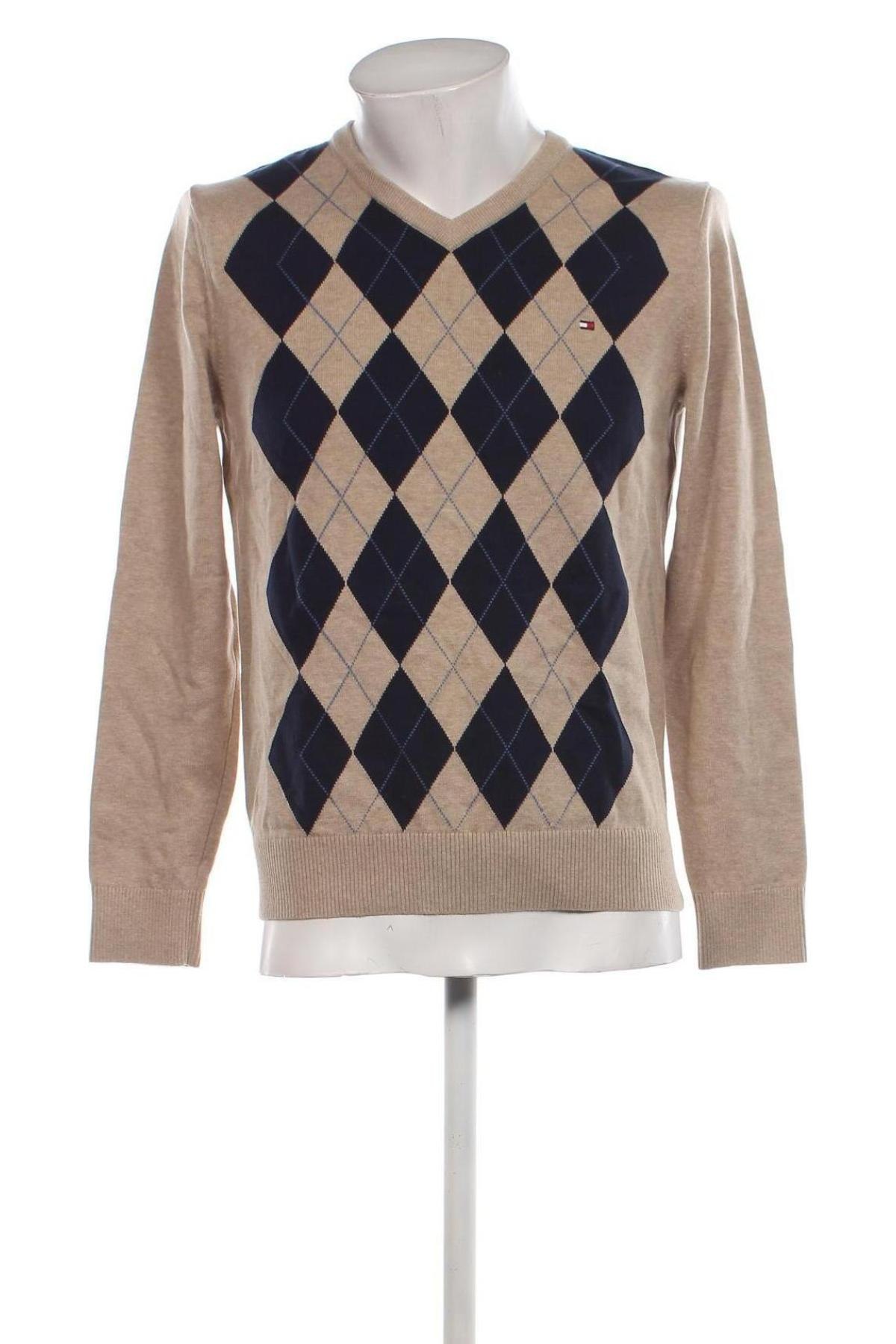 Herrenpullover Tommy Hilfiger, Größe M, Farbe Beige, Preis € 31,99