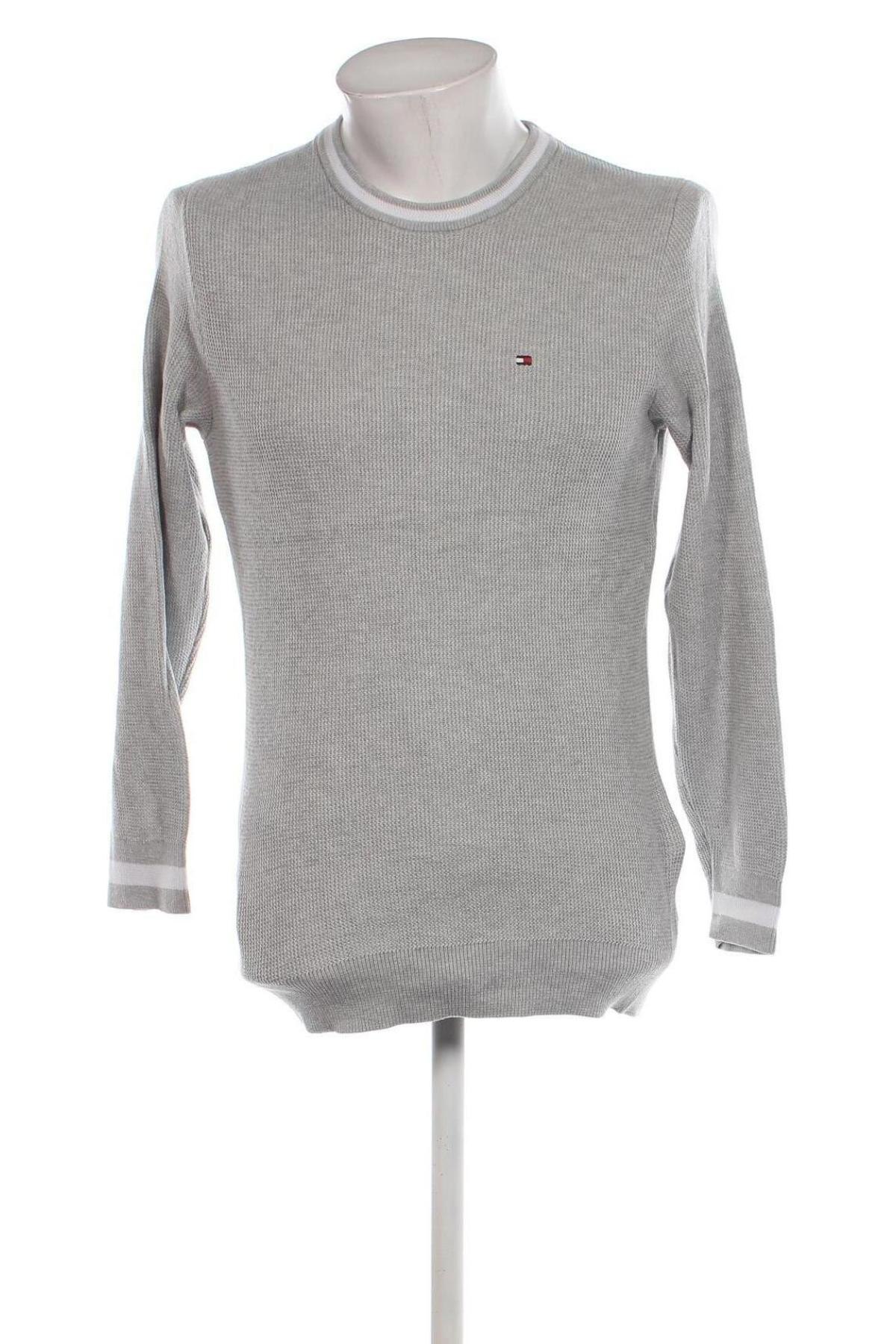 Herrenpullover Tommy Hilfiger, Größe M, Farbe Grau, Preis € 24,99