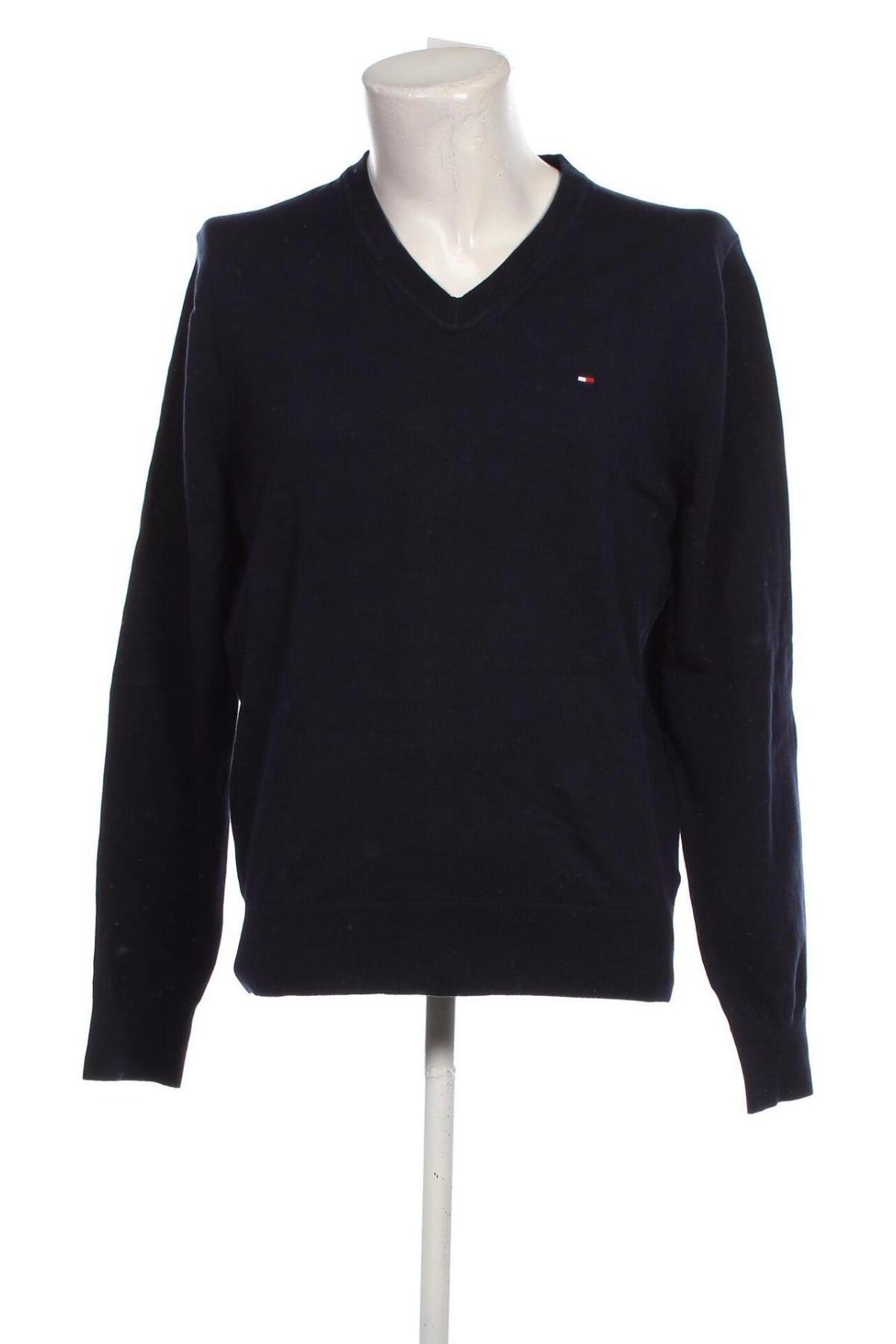 Herrenpullover Tommy Hilfiger, Größe L, Farbe Blau, Preis € 47,29