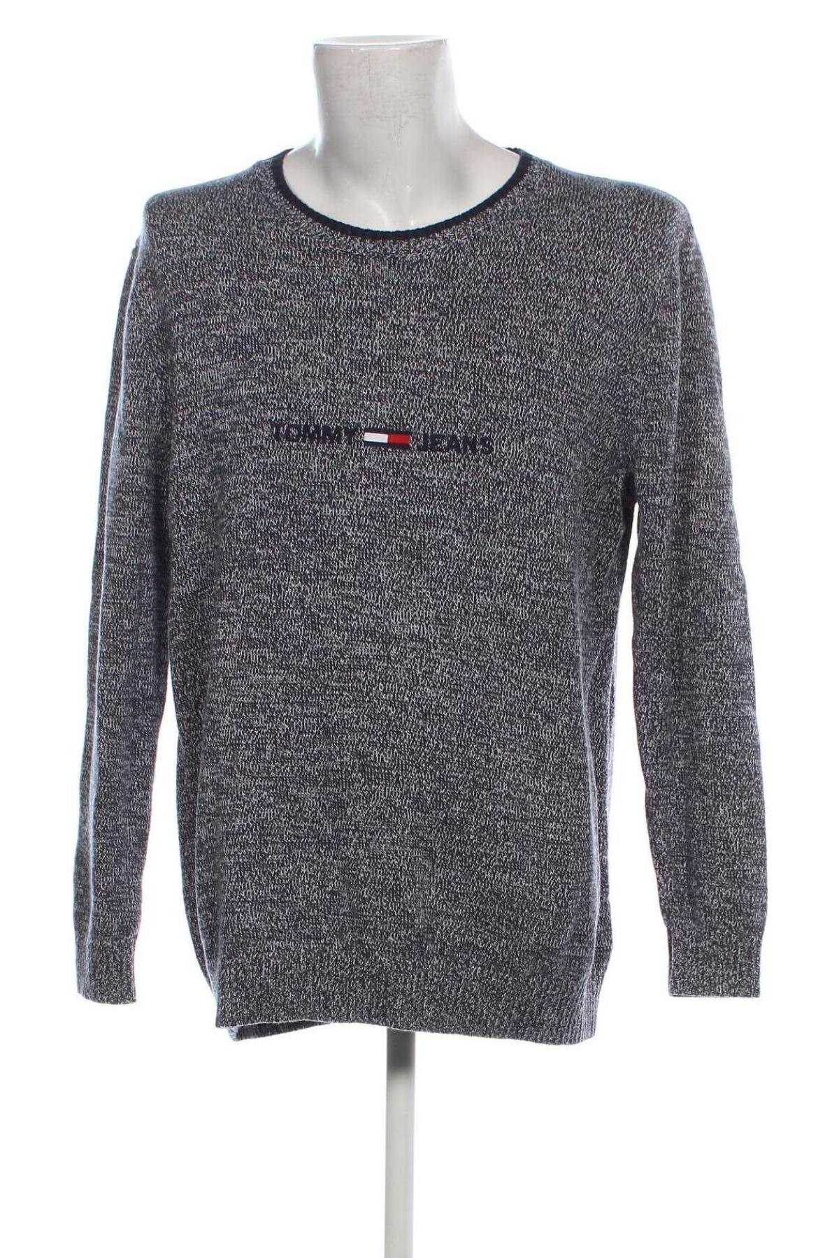 Męski sweter Tommy Jeans, Rozmiar XXL, Kolor Niebieski, Cena 160,99 zł