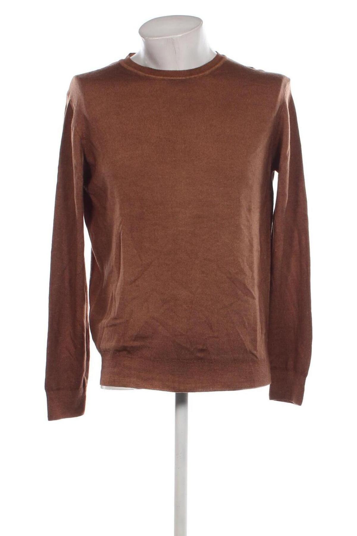 Herrenpullover Walbusch, Größe L, Farbe Braun, Preis 15,49 €