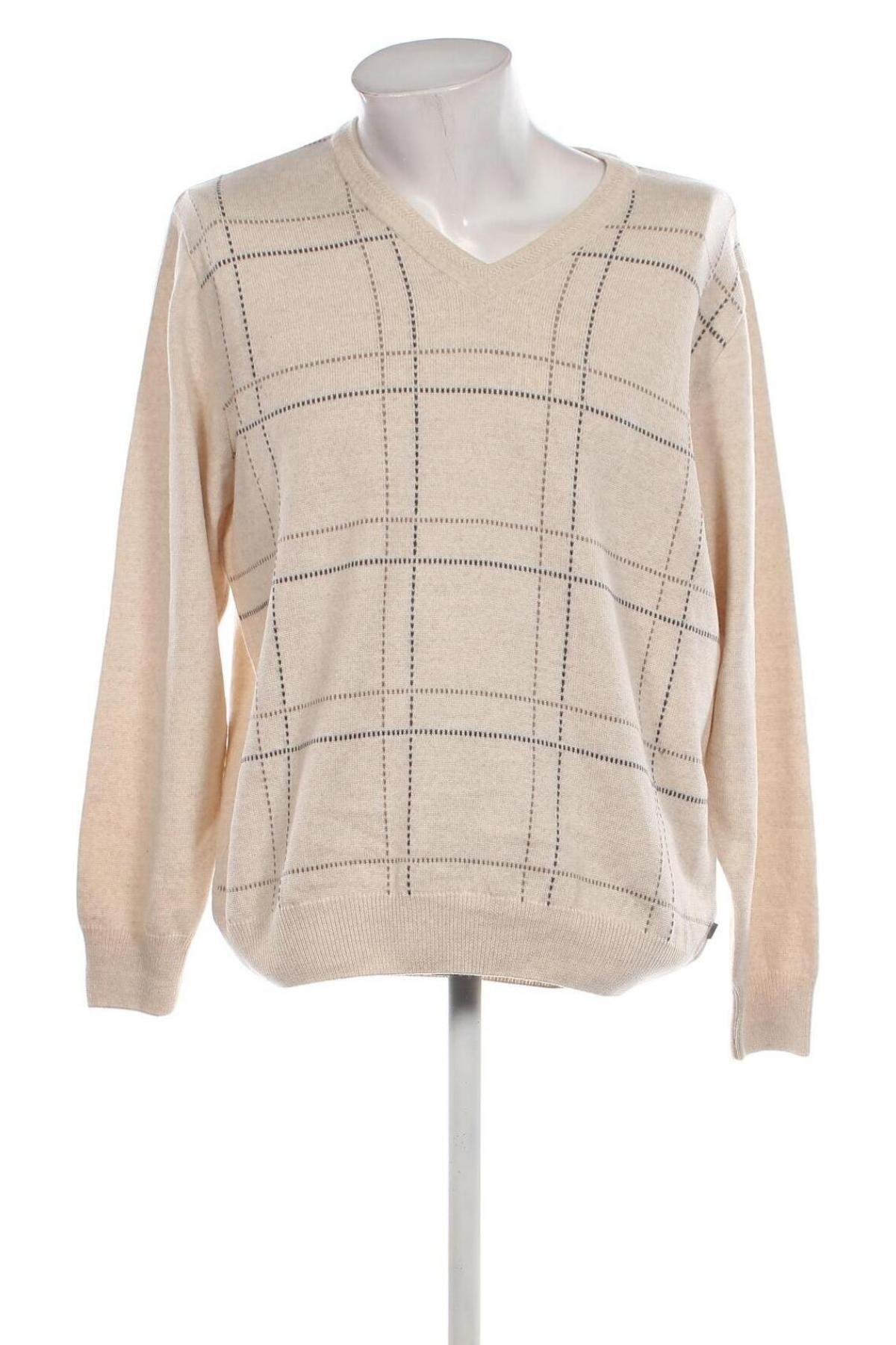 Herrenpullover Wolsey, Größe L, Farbe Beige, Preis 15,49 €