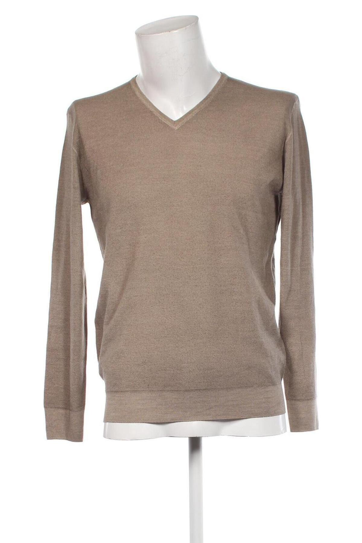 Herrenpullover Zanieri, Größe L, Farbe Beige, Preis 17,49 €