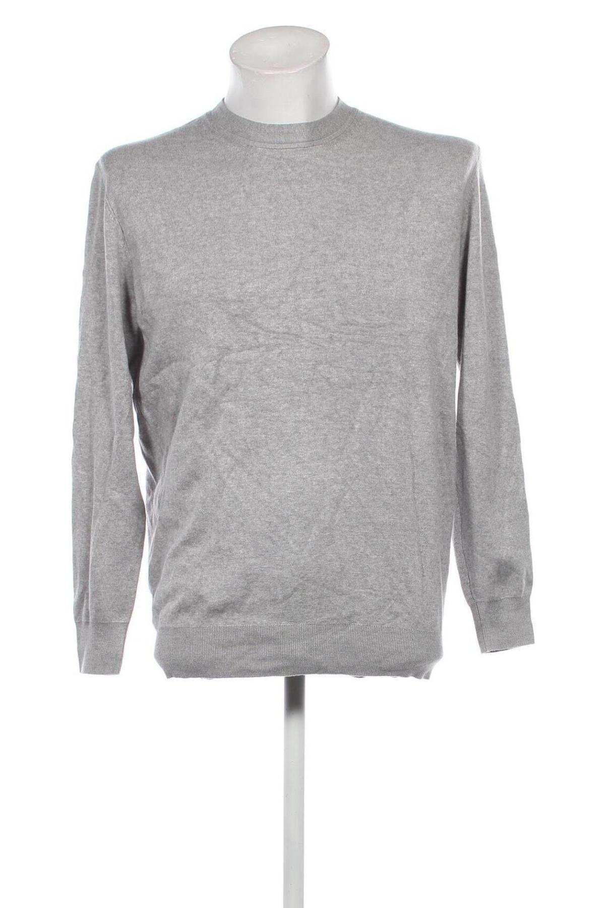 Herrenpullover Zara, Größe L, Farbe Grau, Preis 7,99 €