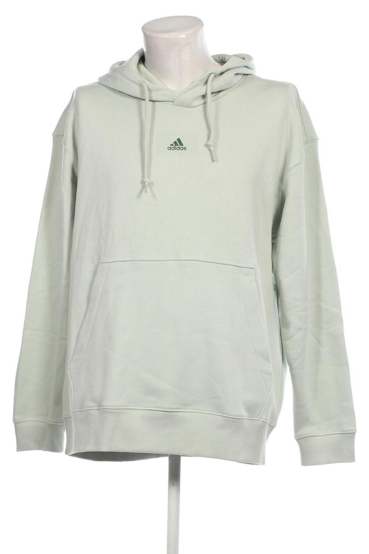 Hanorac de bărbați Adidas, Mărime XL, Culoare Verde, Preț 407,89 Lei