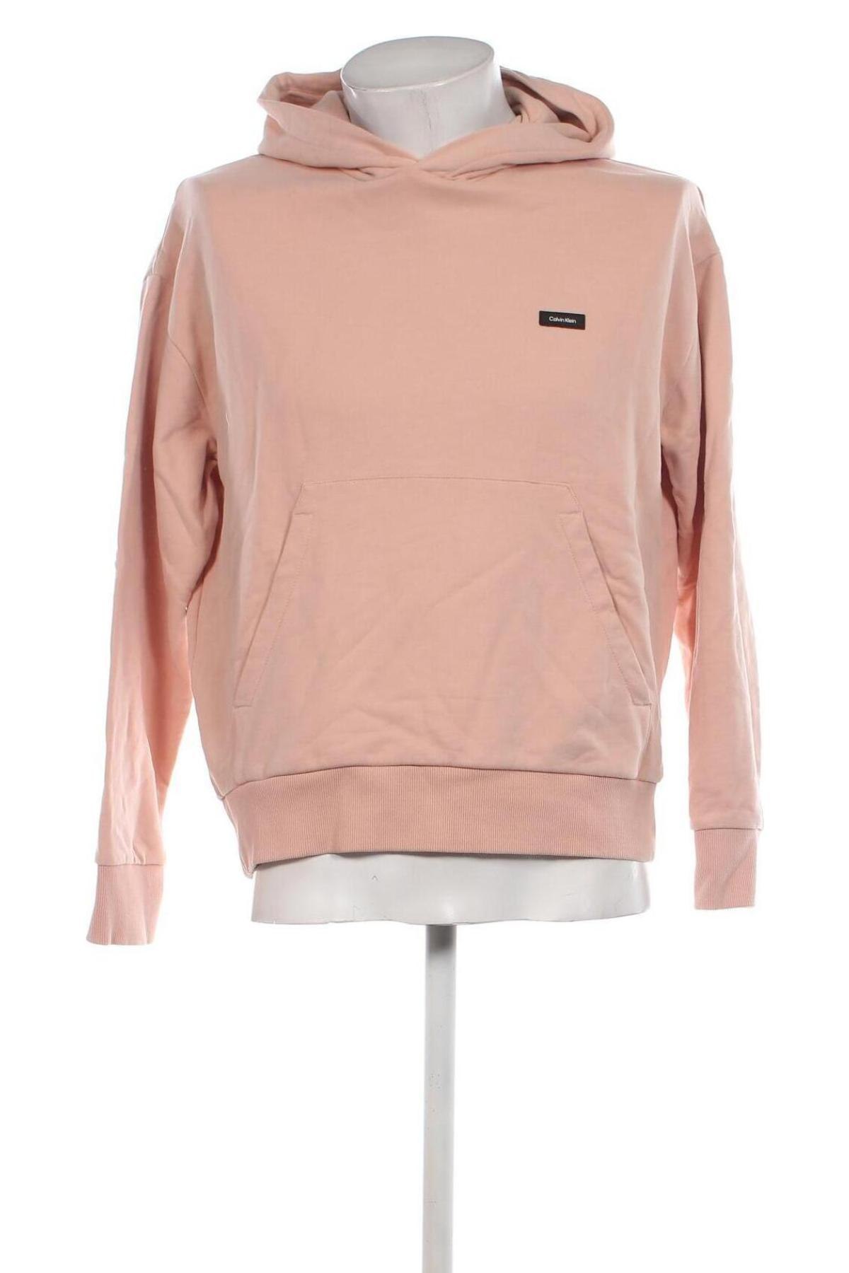 Herren Sweatshirt Calvin Klein Jeans, Größe S, Farbe Rosa, Preis € 42,99