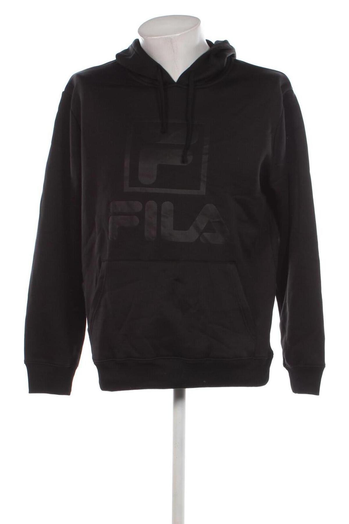 Férfi sweatshirt FILA, Méret M, Szín Fekete, Ár 13 953 Ft