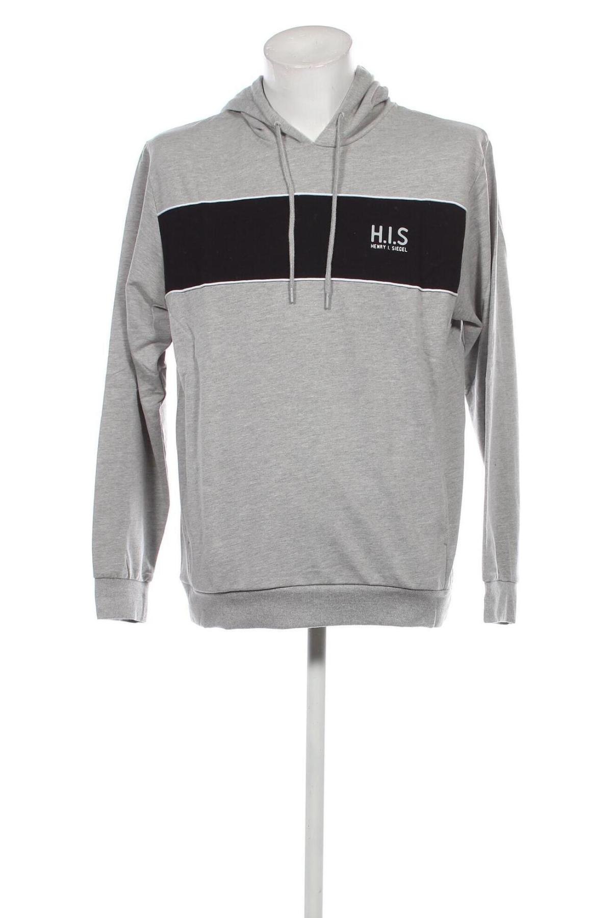 Herren Sweatshirt H.I.S, Größe L, Farbe Mehrfarbig, Preis 14,99 €