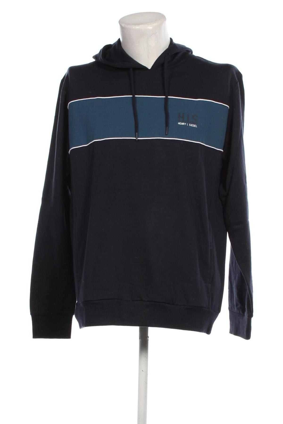 Férfi sweatshirt H.I.S, Méret L, Szín Kék, Ár 6 249 Ft