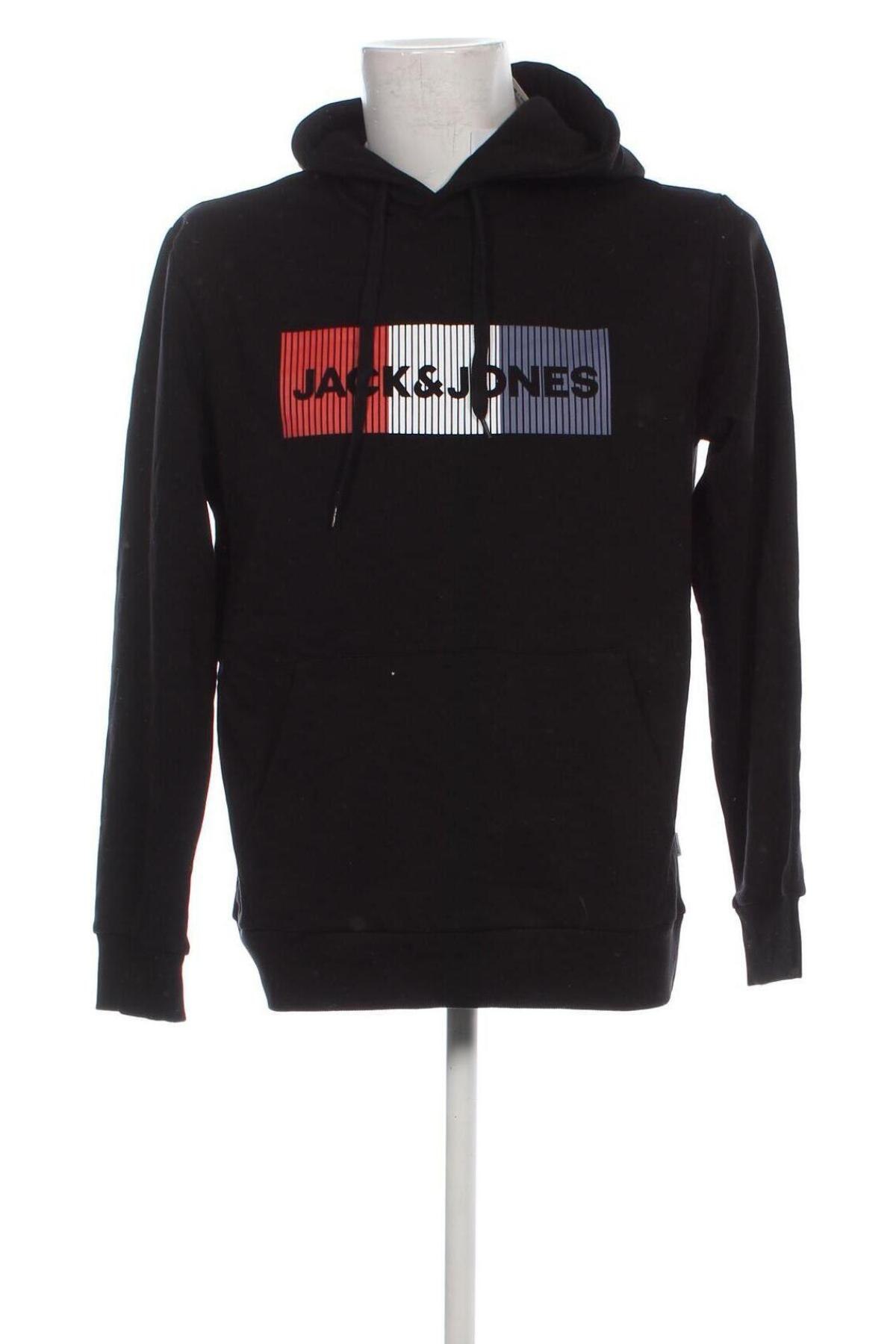 Pánská mikina  Jack & Jones, Velikost L, Barva Černá, Cena  1 307,00 Kč