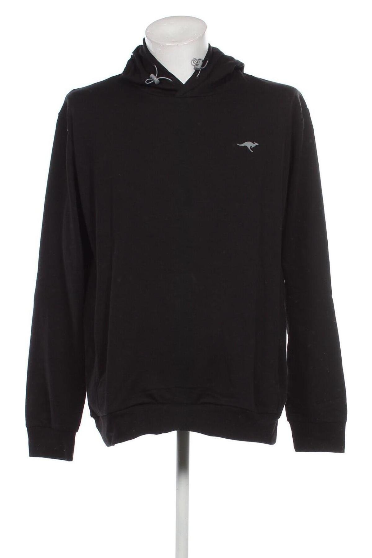 Herren Sweatshirt Kangaroos, Größe XL, Farbe Schwarz, Preis 47,94 €