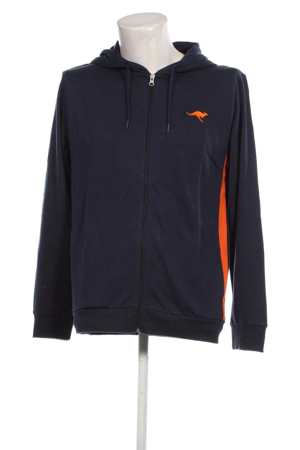 Herren Sweatshirt Kangaroos, Größe M, Farbe Blau, Preis 47,94 €