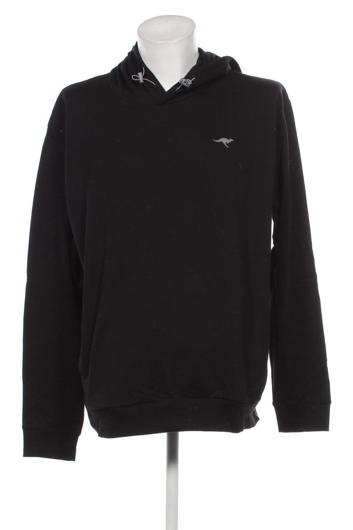 Herren Sweatshirt Kangaroos, Größe XXL, Farbe Schwarz, Preis € 47,94