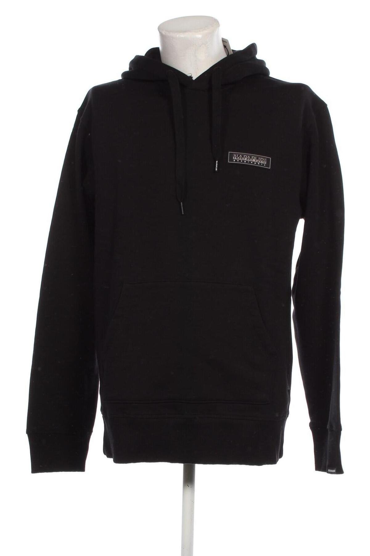 Herren Sweatshirt Napapijri, Größe L, Farbe Schwarz, Preis € 82,99