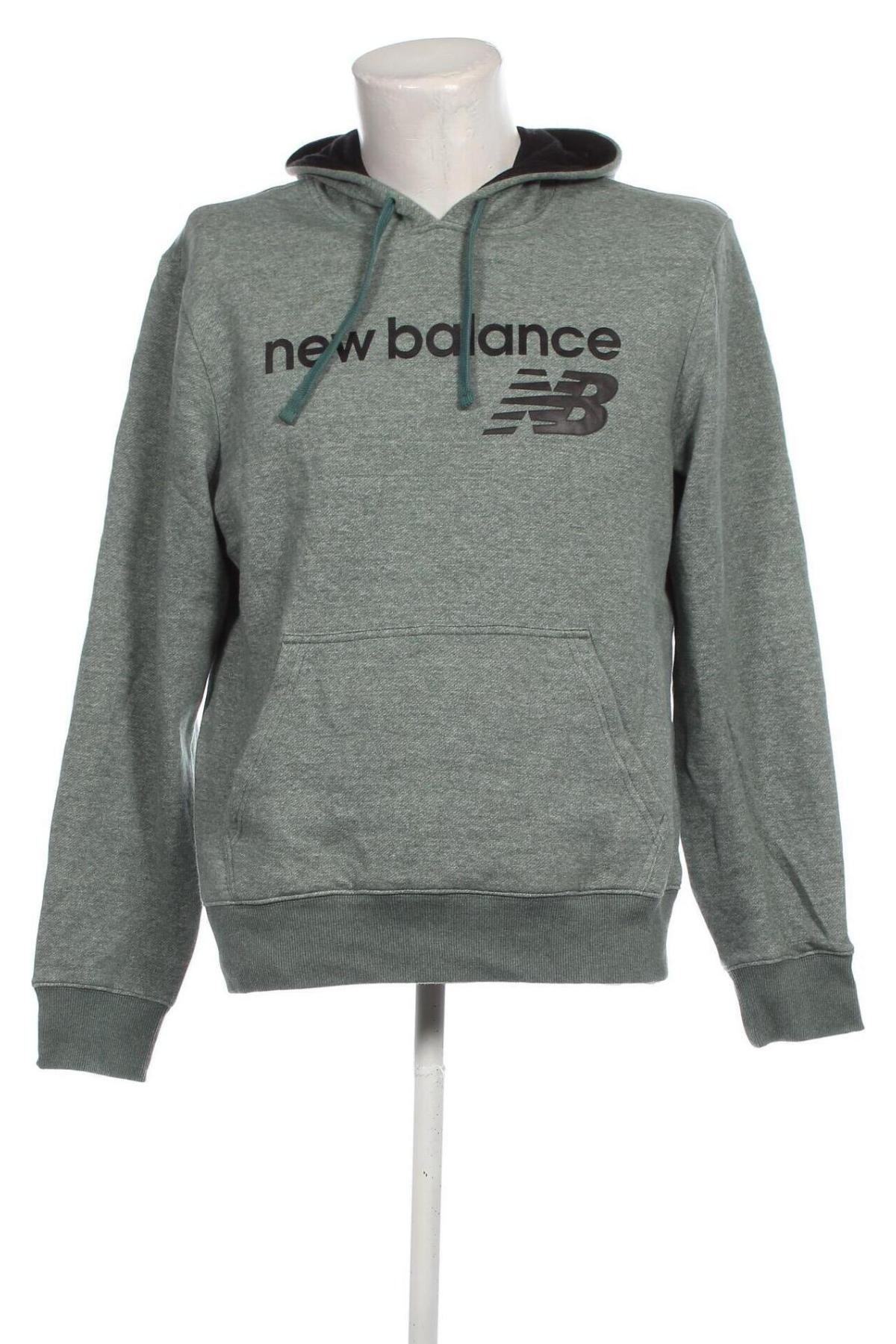 Herren Sweatshirt New Balance, Größe M, Farbe Grün, Preis 38,27 €