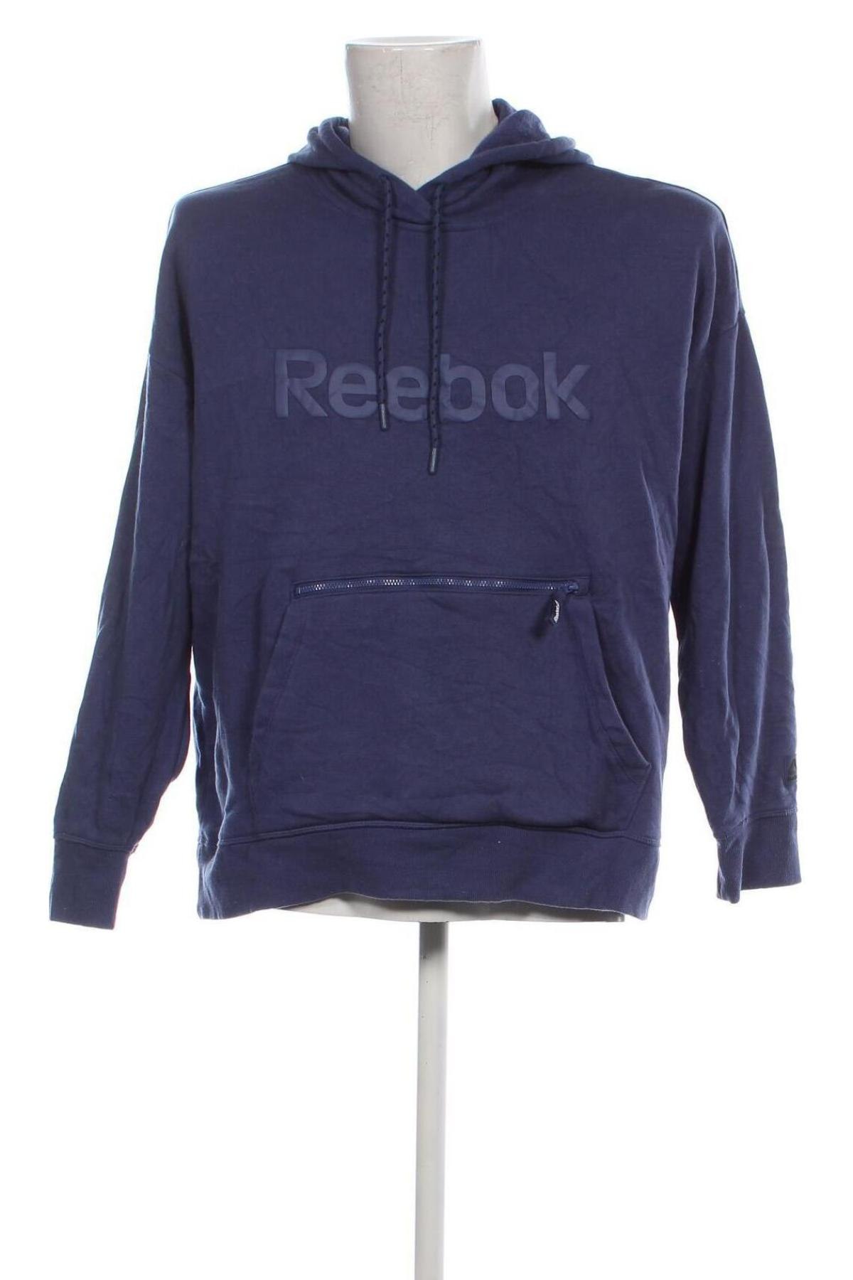 Męska bluza Reebok, Rozmiar XL, Kolor Niebieski, Cena 79,99 zł