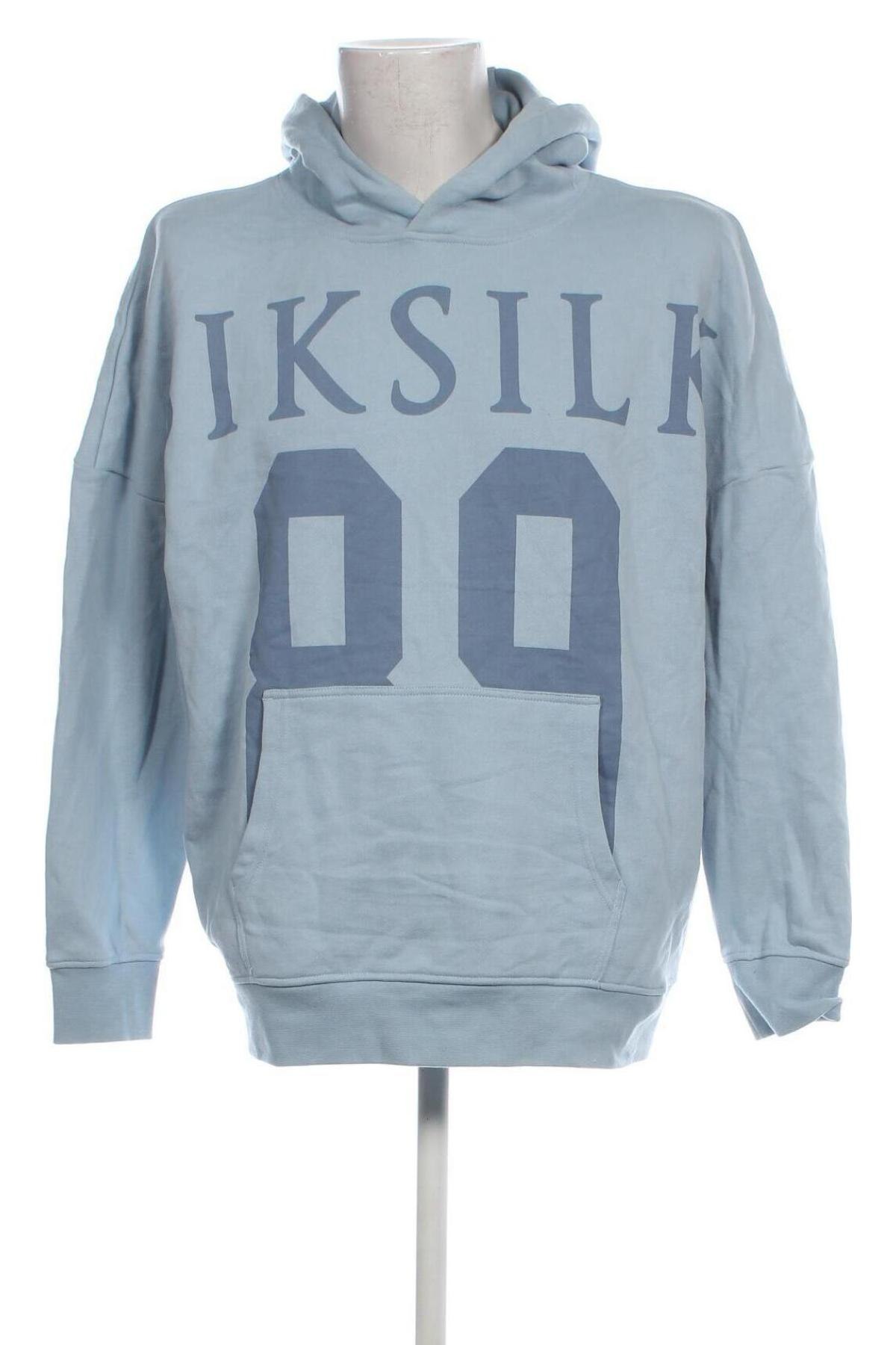 Ανδρικό φούτερ SikSilk, Μέγεθος L, Χρώμα Μπλέ, Τιμή 25,36 €