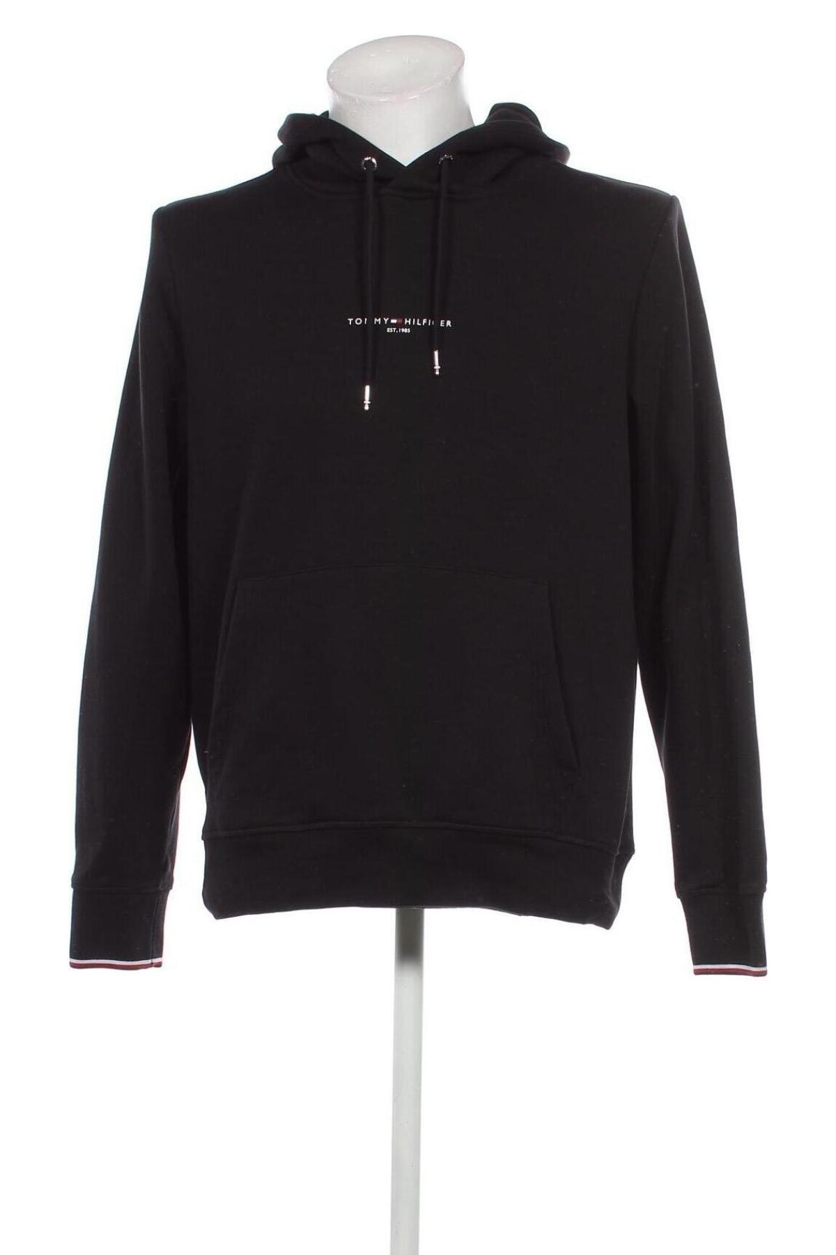 Férfi sweatshirt Tommy Hilfiger, Méret L, Szín Fekete, Ár 24 999 Ft