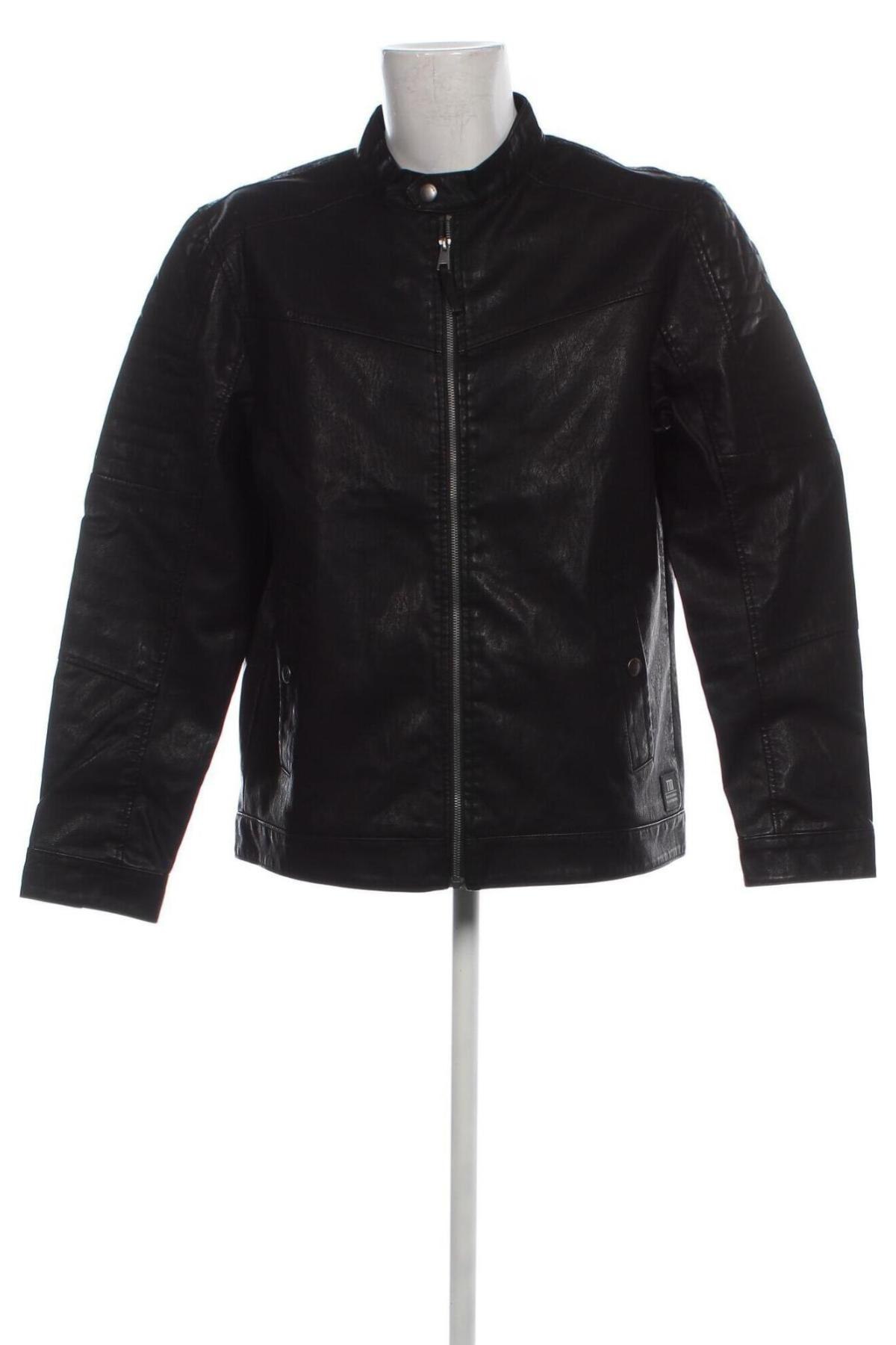 Herren Lederjacke Tom Tailor, Größe XL, Farbe Schwarz, Preis € 67,49