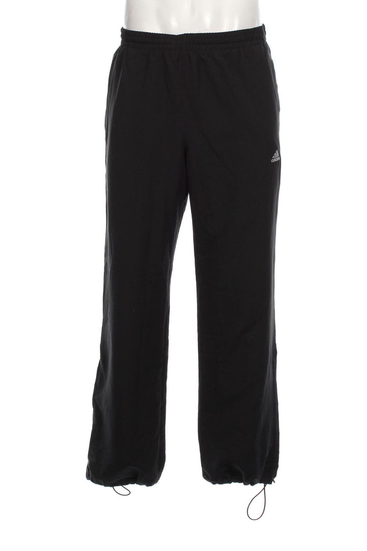 Pantaloni trening de bărbați Adidas, Mărime M, Culoare Negru, Preț 134,87 Lei