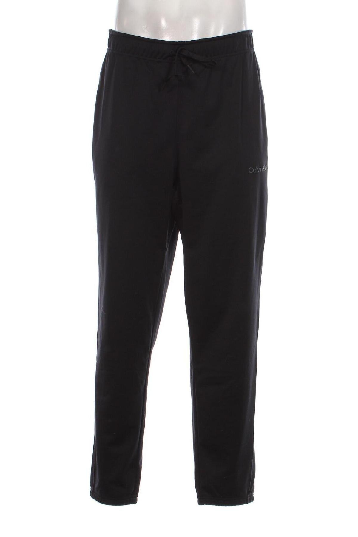 Pantaloni trening de bărbați Calvin Klein, Mărime XL, Culoare Negru, Preț 172,99 Lei