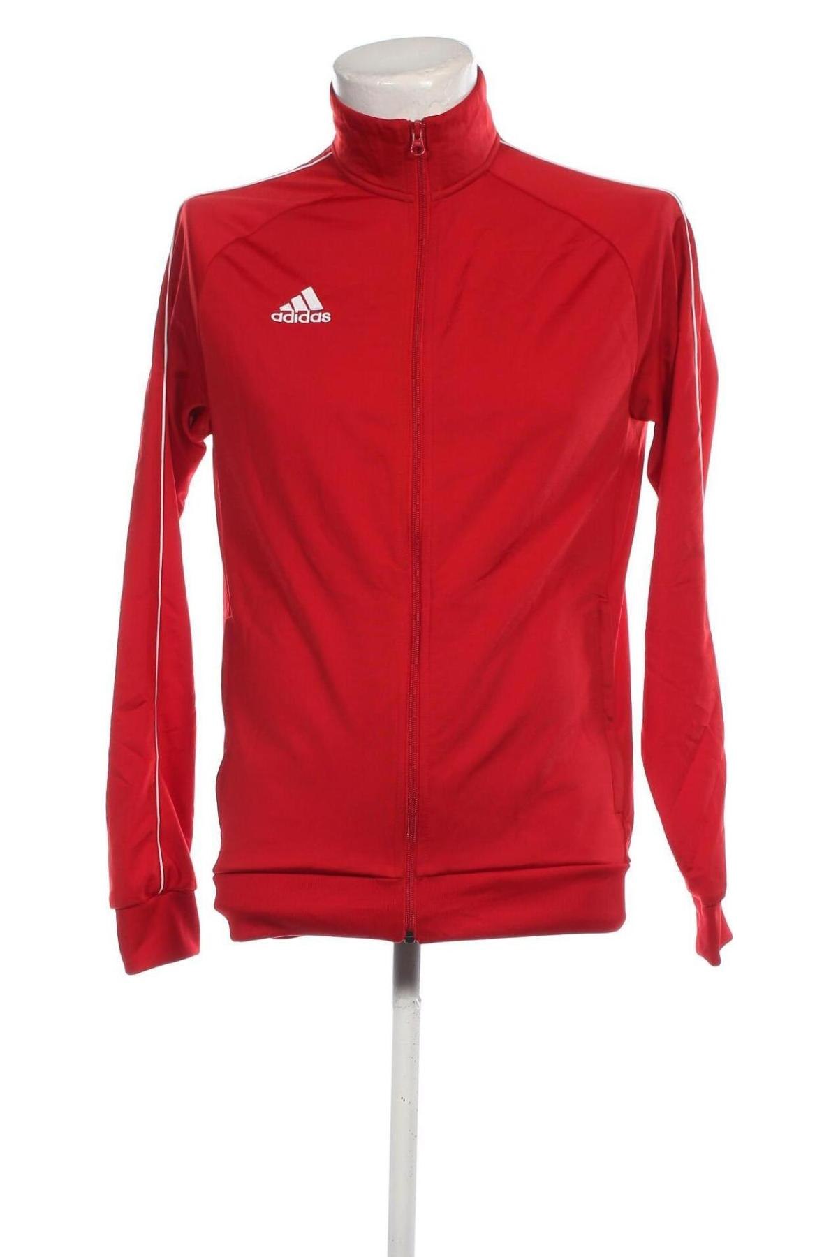 Bluză trening de bărbați Adidas, Mărime M, Culoare Roșu, Preț 157,89 Lei