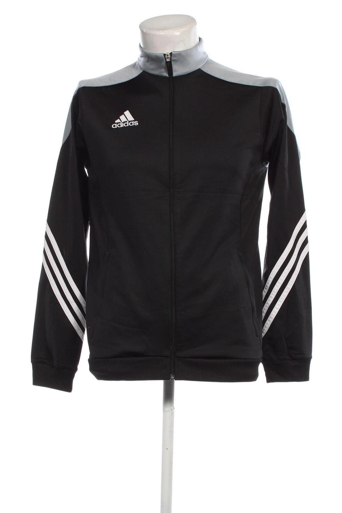 Bluză trening de bărbați Adidas, Mărime M, Culoare Negru, Preț 157,89 Lei