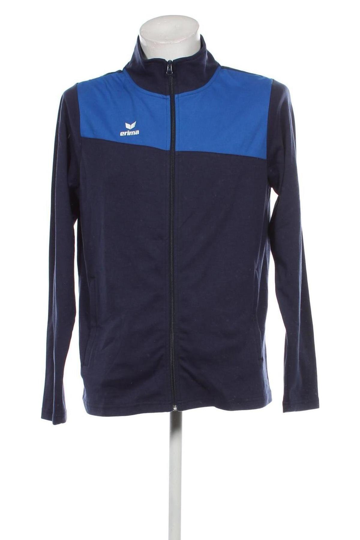 Herren Sportoberteil Erima, Größe M, Farbe Blau, Preis € 14,99