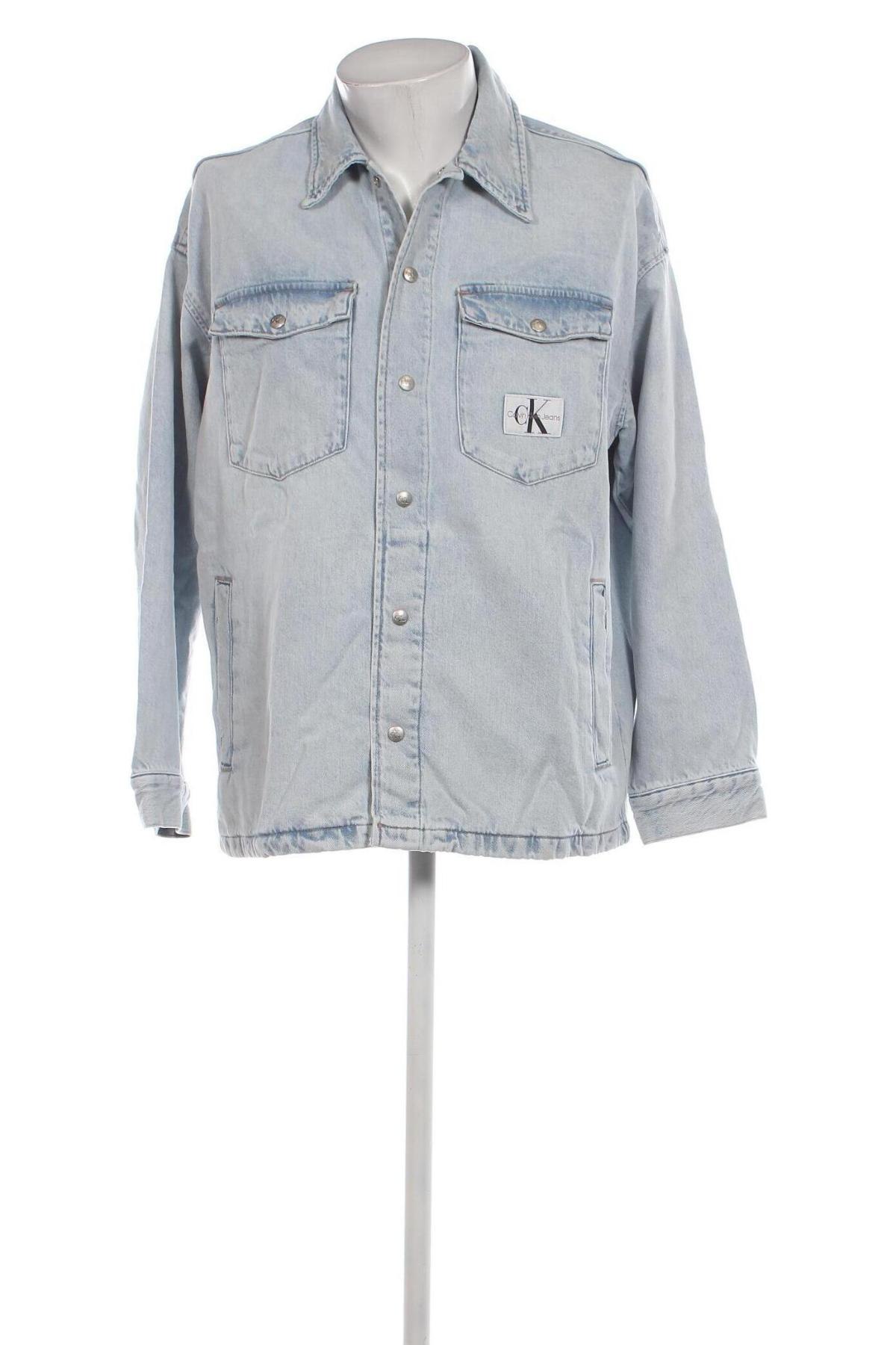 Herrenjacke Calvin Klein Jeans, Größe S, Farbe Blau, Preis € 59,99