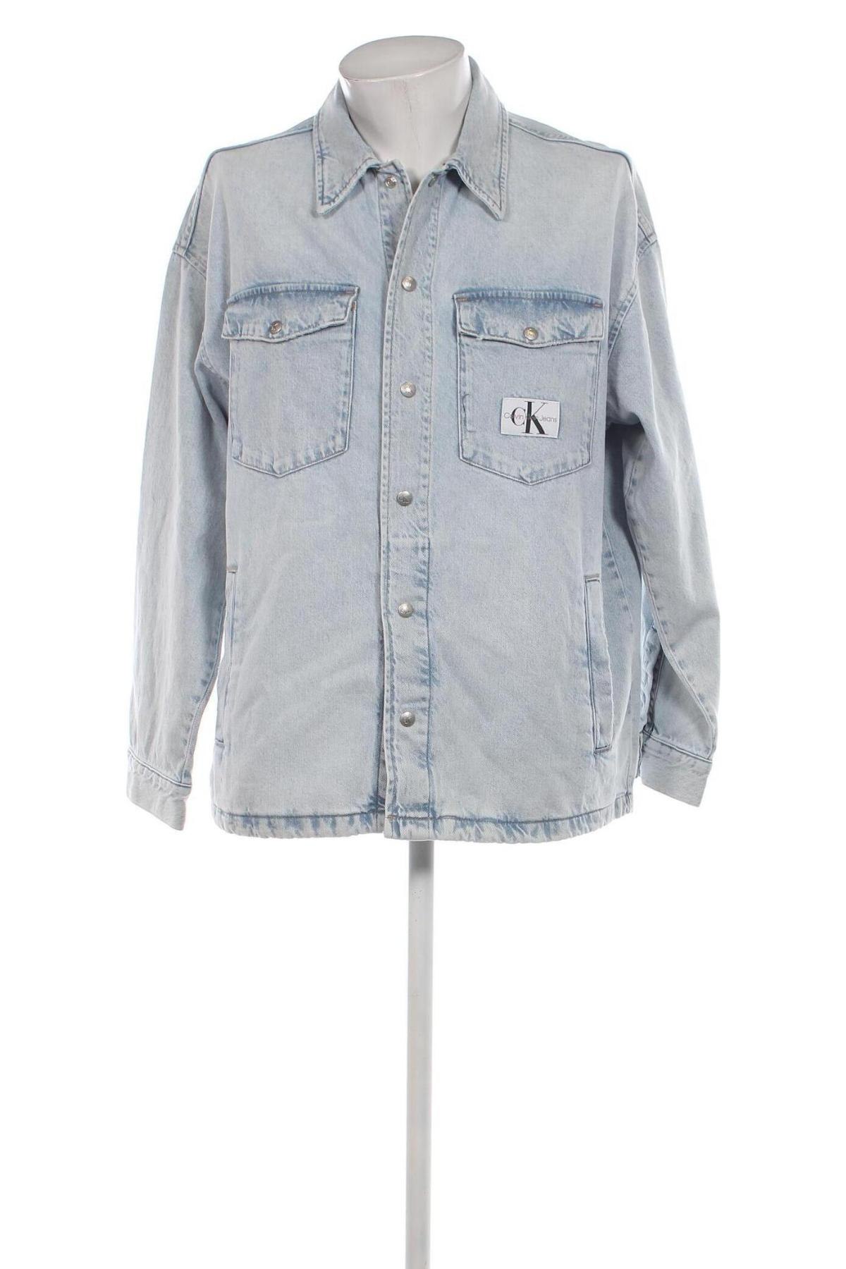 Herrenjacke Calvin Klein Jeans, Größe M, Farbe Blau, Preis 59,99 €