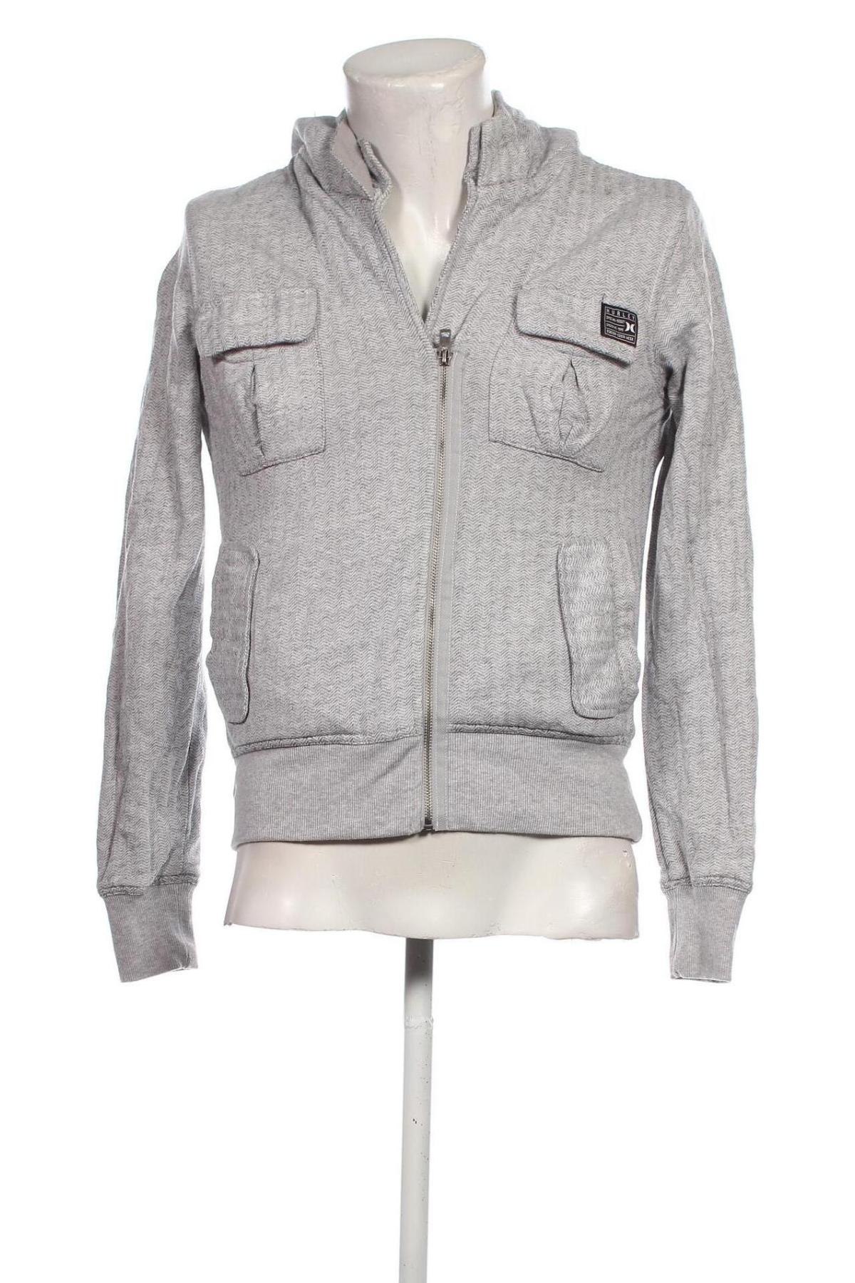 Herrenjacke Hurley, Größe M, Farbe Grau, Preis 29,99 €