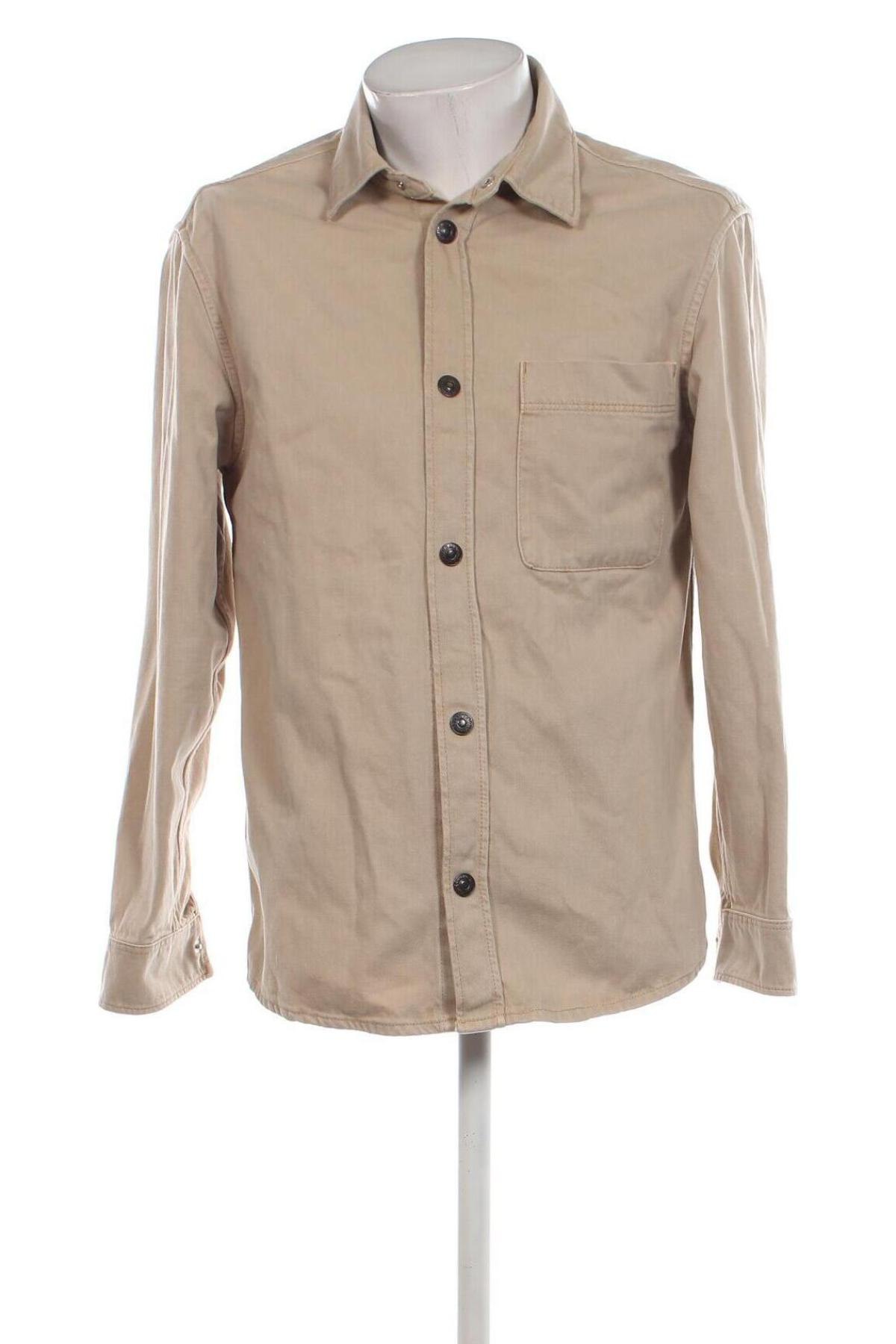 Herrenjacke Mango, Größe L, Farbe Beige, Preis 10,17 €