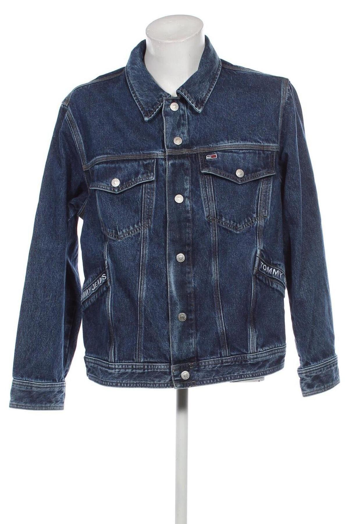 Pánska bunda  Tommy Jeans, Veľkosť L, Farba Modrá, Cena  131,55 €