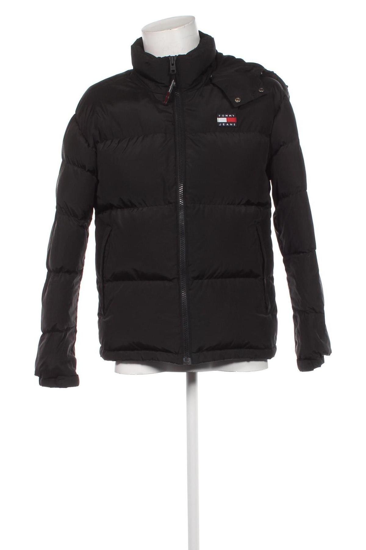 Herrenjacke Tommy Jeans, Größe M, Farbe Schwarz, Preis € 130,99