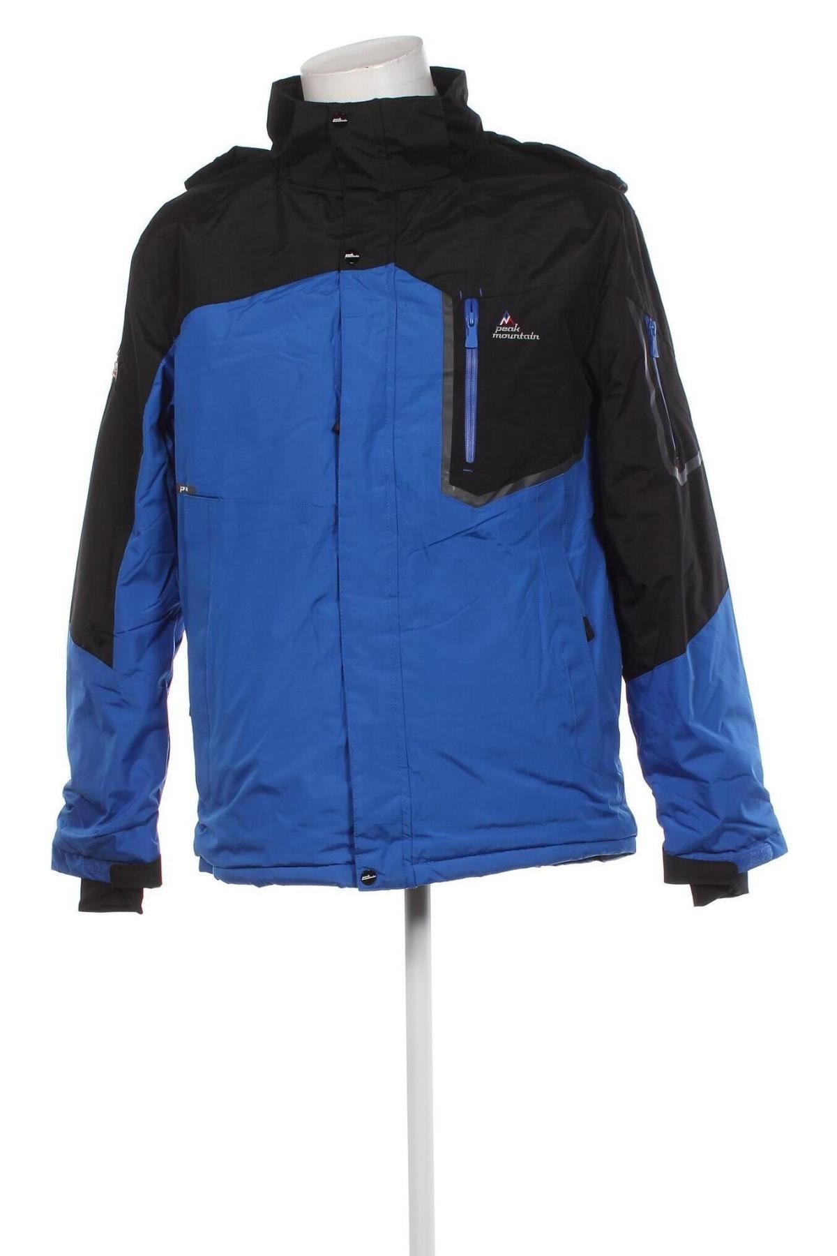 Herrenjacke für Wintersports Peak Mountain, Größe L, Farbe Blau, Preis € 71,99