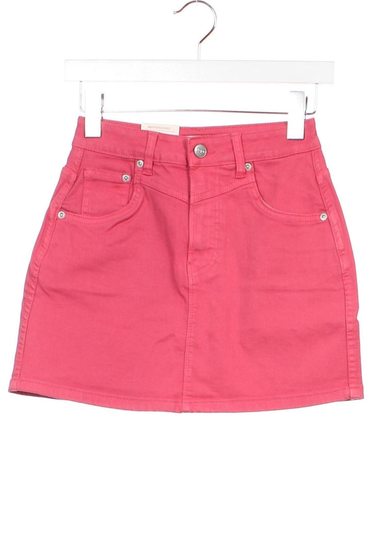 Rock Pepe Jeans, Größe XS, Farbe Rosa, Preis € 19,49