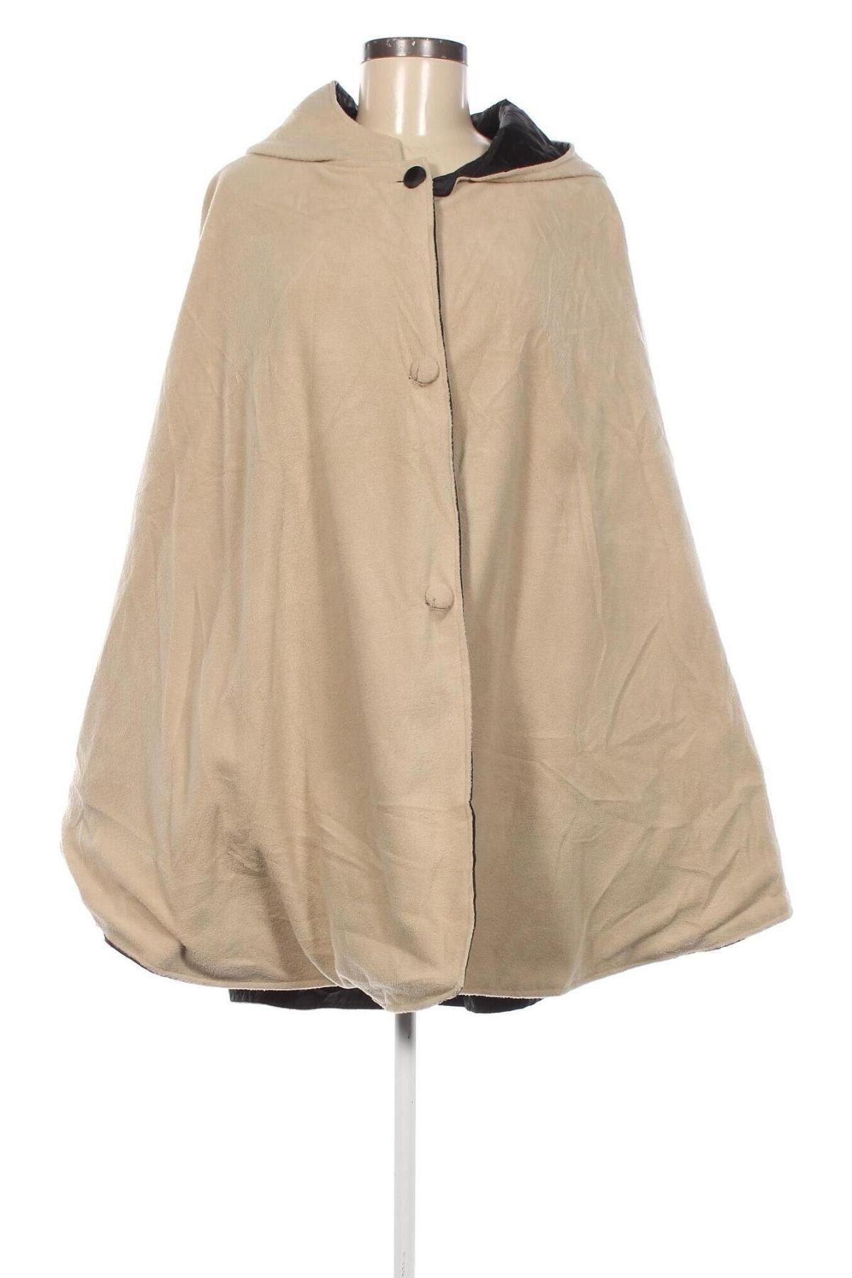 Poncho, Größe M, Farbe Beige, Preis € 12,49