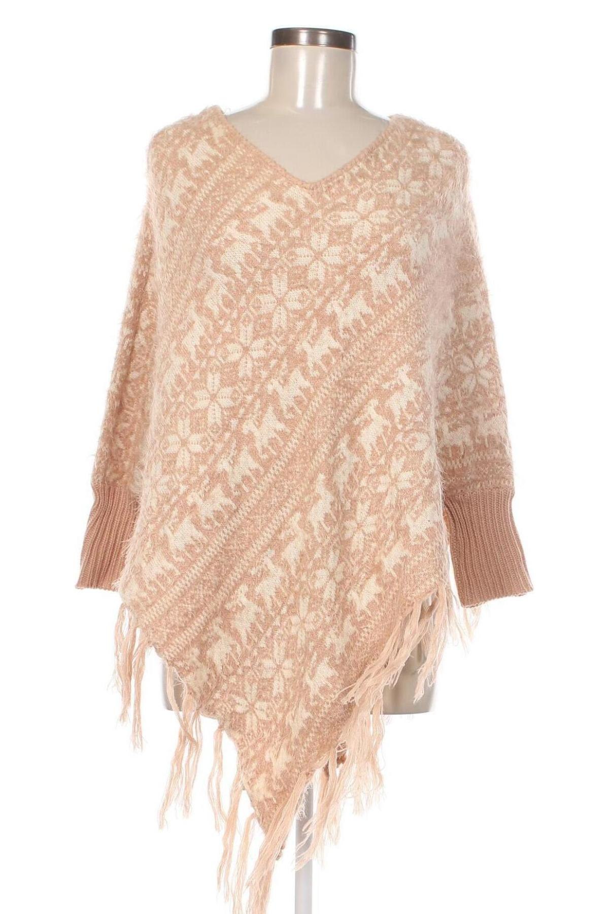 Poncho, Größe M, Farbe Mehrfarbig, Preis € 4,49